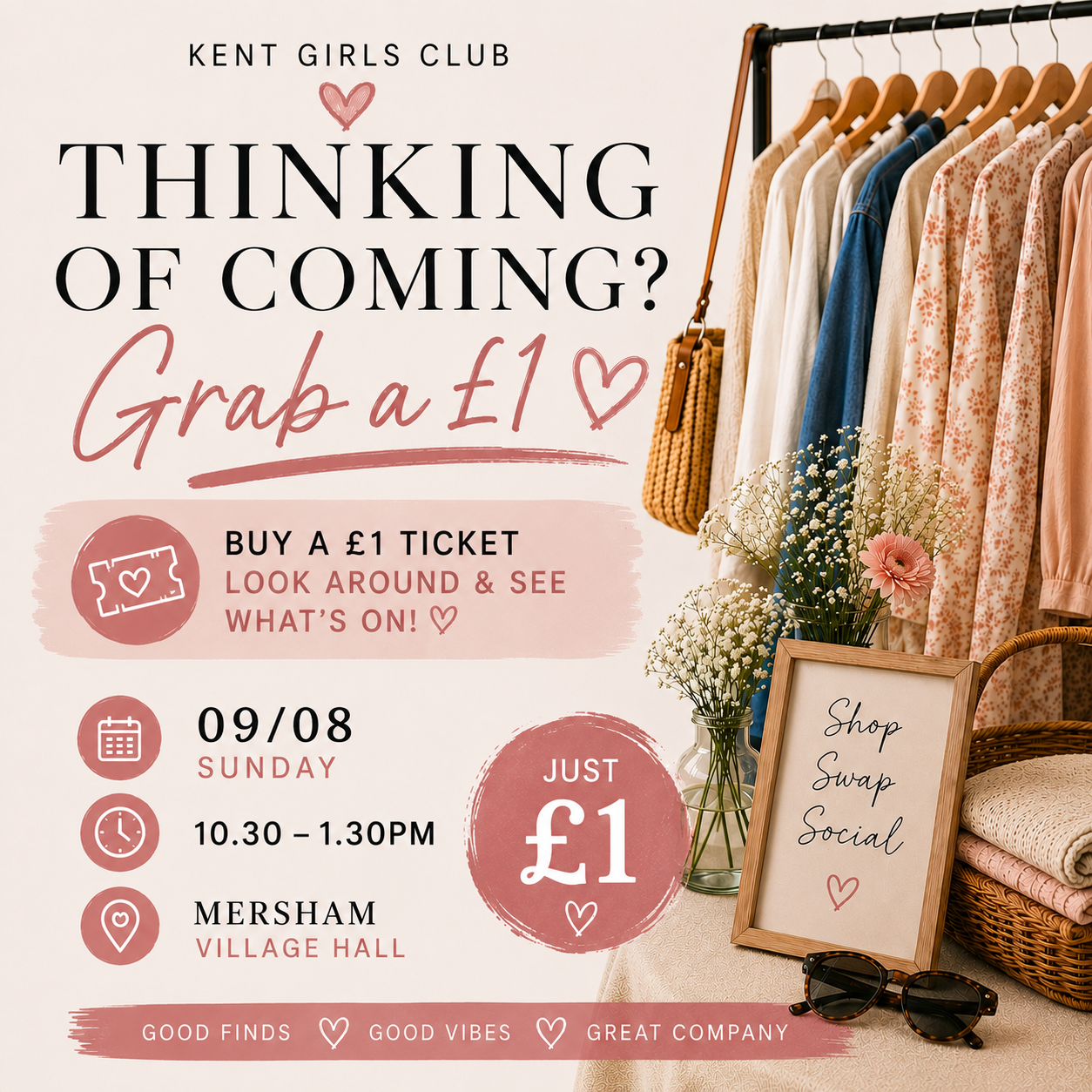 Ashford Market Day Entry Ticket For Buyers ๐