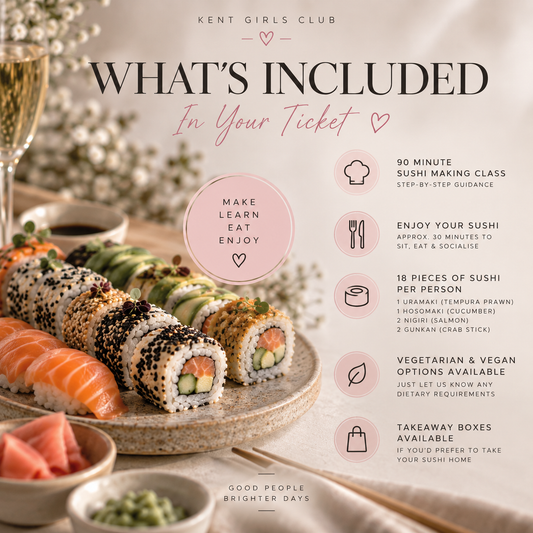 ๐ฃ SUSHI MAKING EXPERIENCE WITH KGC ๐ฅข๐ฉท