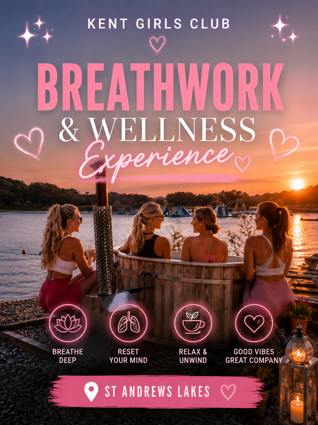 St Andrews Lakes Breathwork & Exclusive Private Wellness Experience 💗