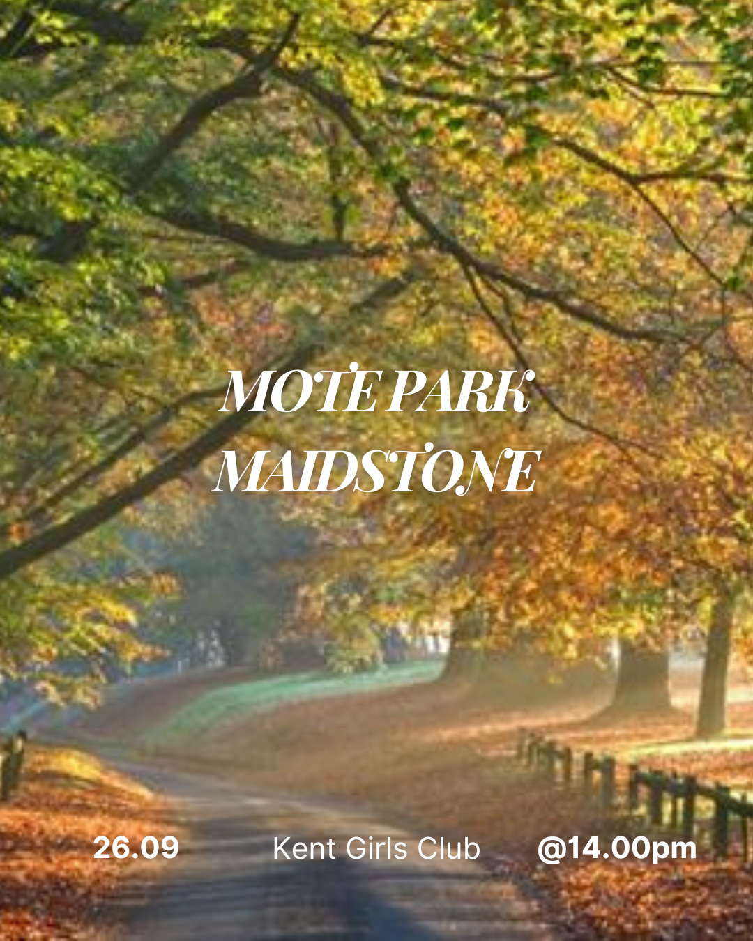 Mote Park Maidstone Free Walk 🍂